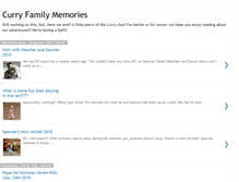 Tablet Screenshot of curryfamilymemories.blogspot.com