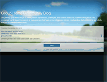 Tablet Screenshot of grouphomeblog.blogspot.com