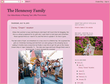 Tablet Screenshot of hennessyfam.blogspot.com