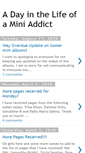 Mobile Screenshot of miniaddict.blogspot.com