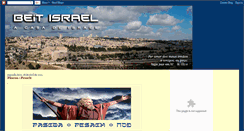 Desktop Screenshot of beit-israel.blogspot.com