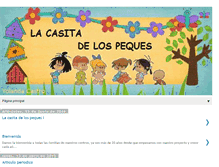 Tablet Screenshot of lacasitadelospequeshuelva.blogspot.com