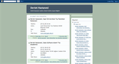 Desktop Screenshot of devlet-hastanesi.blogspot.com