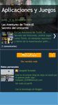 Mobile Screenshot of aplicacionesyjuegos.blogspot.com