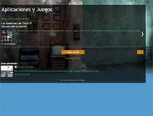 Tablet Screenshot of aplicacionesyjuegos.blogspot.com