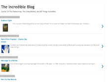 Tablet Screenshot of incrediblealmanac.blogspot.com