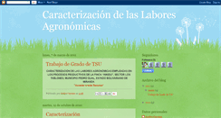 Desktop Screenshot of caracterizacion-agronomia.blogspot.com