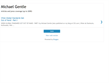 Tablet Screenshot of michaelgentle9.blogspot.com