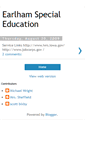 Mobile Screenshot of earlhamspecialeducation.blogspot.com