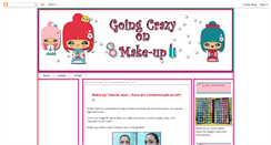 Desktop Screenshot of goingcrazyonmakeup.blogspot.com