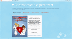 Desktop Screenshot of corazonesconesperanza.blogspot.com