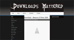 Desktop Screenshot of downloadsmattered.blogspot.com