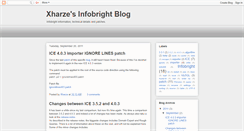 Desktop Screenshot of infobright.blogspot.com