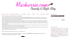 Desktop Screenshot of mackarrie.blogspot.com