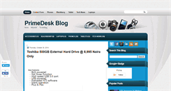 Desktop Screenshot of primedesk.blogspot.com