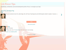 Tablet Screenshot of life-coach-thea.blogspot.com