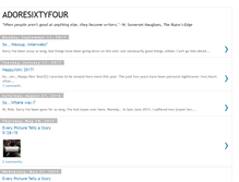Tablet Screenshot of adoresixtyfour.blogspot.com