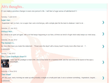 Tablet Screenshot of ab-and-his-thoughts.blogspot.com