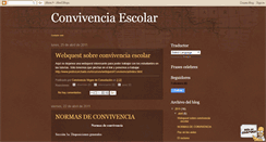 Desktop Screenshot of convivenciaescolarvirgendeconsolacion.blogspot.com