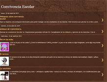 Tablet Screenshot of convivenciaescolarvirgendeconsolacion.blogspot.com