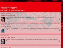 Tablet Screenshot of pearlsofhistory.blogspot.com