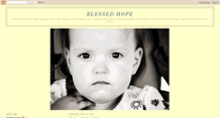 Desktop Screenshot of blessedhope13.blogspot.com