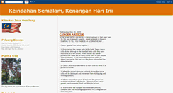 Desktop Screenshot of keindahansemalam.blogspot.com