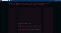 Desktop Screenshot of hotsalmankhanbody.blogspot.com