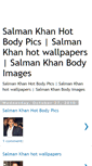 Mobile Screenshot of hotsalmankhanbody.blogspot.com