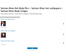 Tablet Screenshot of hotsalmankhanbody.blogspot.com