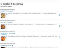 Tablet Screenshot of lericettedicockerina.blogspot.com
