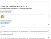 Tablet Screenshot of foodandhealths.blogspot.com