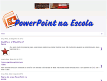 Tablet Screenshot of pptescola.blogspot.com
