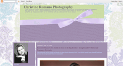 Desktop Screenshot of christineromanophotography.blogspot.com