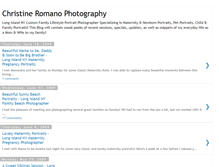 Tablet Screenshot of christineromanophotography.blogspot.com