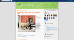Desktop Screenshot of multimediametro.blogspot.com