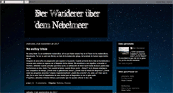 Desktop Screenshot of derwandereruberdemnebelmeer.blogspot.com