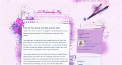 Desktop Screenshot of lilrelationshipsblog.blogspot.com