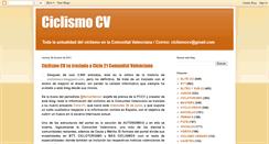 Desktop Screenshot of ciclismocv.blogspot.com