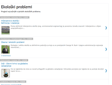 Tablet Screenshot of ekoloskiproblemi.blogspot.com