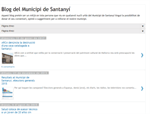 Tablet Screenshot of municipidesantanyi.blogspot.com