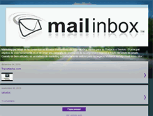 Tablet Screenshot of mail-inbox.blogspot.com