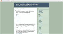 Desktop Screenshot of csci80.blogspot.com