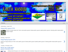 Tablet Screenshot of karyamandiri88.blogspot.com