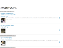 Tablet Screenshot of modernghana.blogspot.com