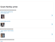 Tablet Screenshot of granthartley.blogspot.com