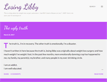 Tablet Screenshot of losinglibby.blogspot.com