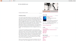 Desktop Screenshot of let-me-entertain-you.blogspot.com