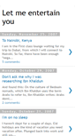 Mobile Screenshot of let-me-entertain-you.blogspot.com