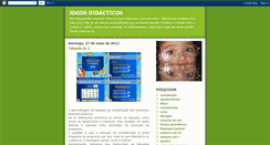 Desktop Screenshot of jogosdidacticos.blogspot.com